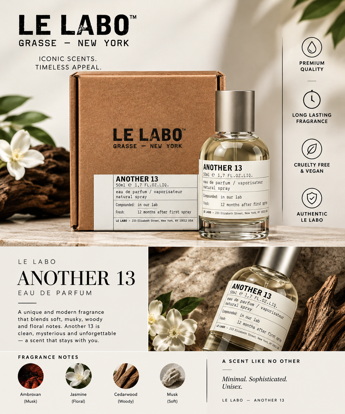 Le Labo Another 13 Eau de Parfum 50ml – Unisex Fragrance online store