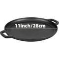 3 Piece Cast Iron Skillet Set for Oven Grill and Campfire Cooking EZ Carthub