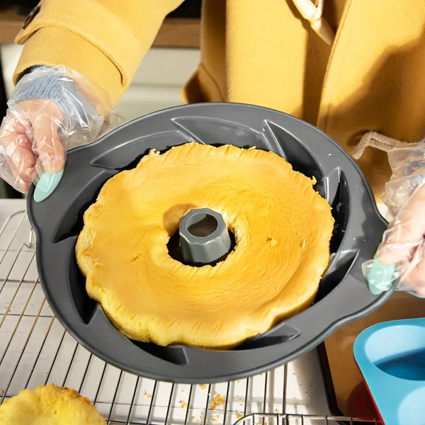 High Temperature Silicone Cake Mold for Baking Steamed Cakes and Desserts EZ Carthub
