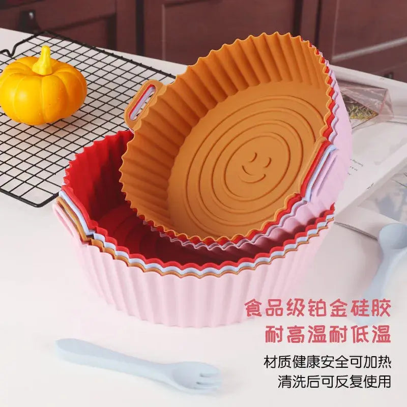 Reusable Silicone Air Fryer Liner for Easy Baking and Cooking EZ Carthub