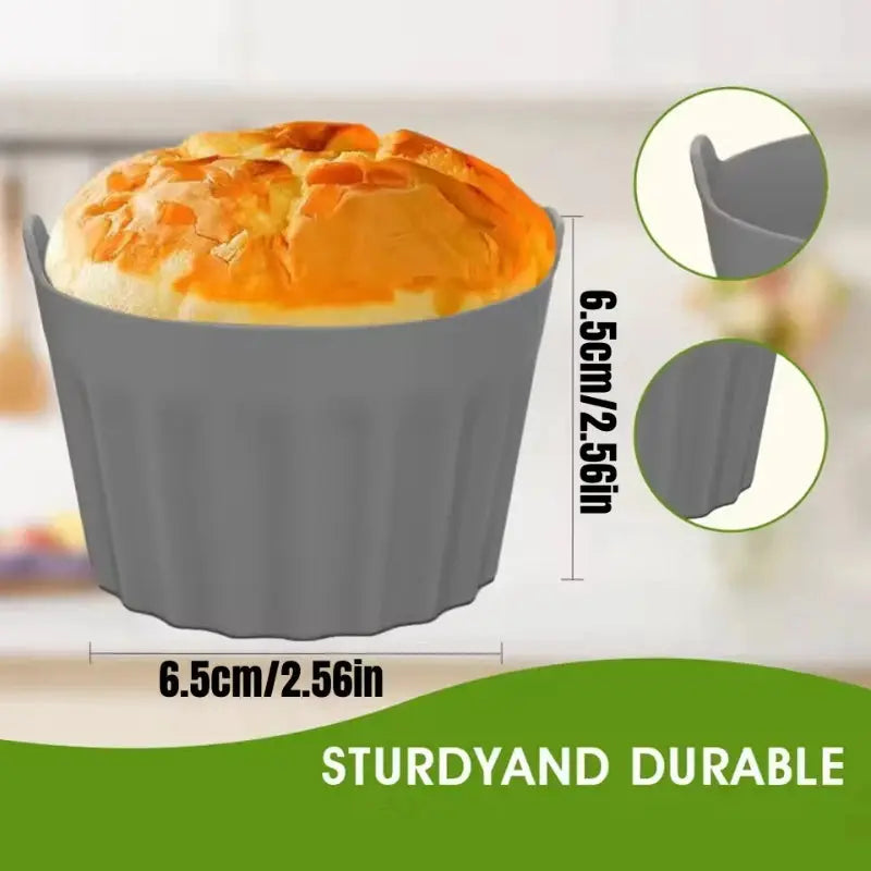 Silicone Ramekins for Air Fryer Baking and Easy Food Preparation EZ Carthub