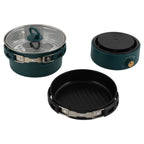 Portable Electric Hot Pot with Foldable Handles for Quick and Easy Cooking EZ Carthub
