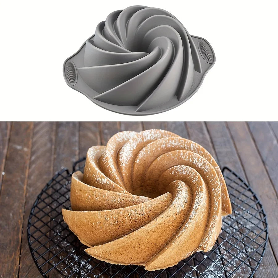 High Temperature Silicone Cake Mold for Baking Steamed Cakes and Desserts EZ Carthub