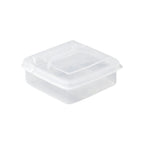 Clear Cheese Storage Container with Flip Lid for Fresh Refrigerator Organization EZ Carthub