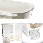 Auto Rolling Egg Organizer for Space Saving Refrigerator Storage EZ Carthub
