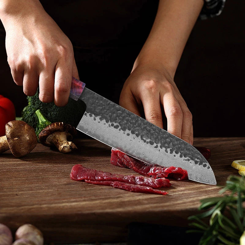 67 Layer Damascus Steel Kitchen Knife Set for Professional Cooking and Food Preparation EZ Carthub