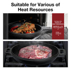 Pre-Seasoned Cast Iron Dutch Oven and Skillet Combo for Versatile Cooking EZ Carthub