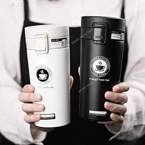 380ml/510ml Stainless Steel Thermal Mug for Hot and Cold Drinks EZ Carthub