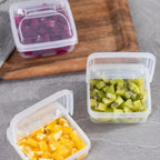 Clear Cheese Storage Container with Flip Lid for Fresh Refrigerator Organization EZ Carthub