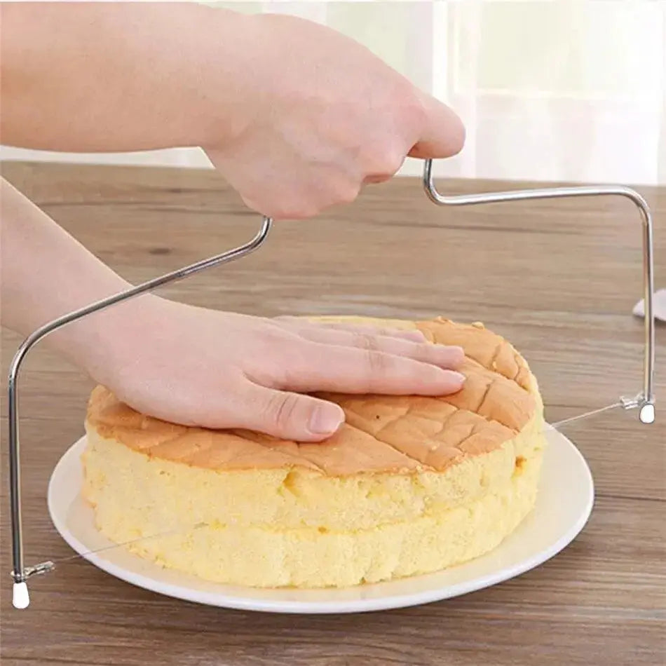 Adjustable Stainless Steel Cake Slicer for Precise and Even Layer Cutting EZ Carthub