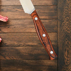 67 Layer Damascus Steel Utility Knife for Precision Cutting and Food Preparation EZ Carthub
