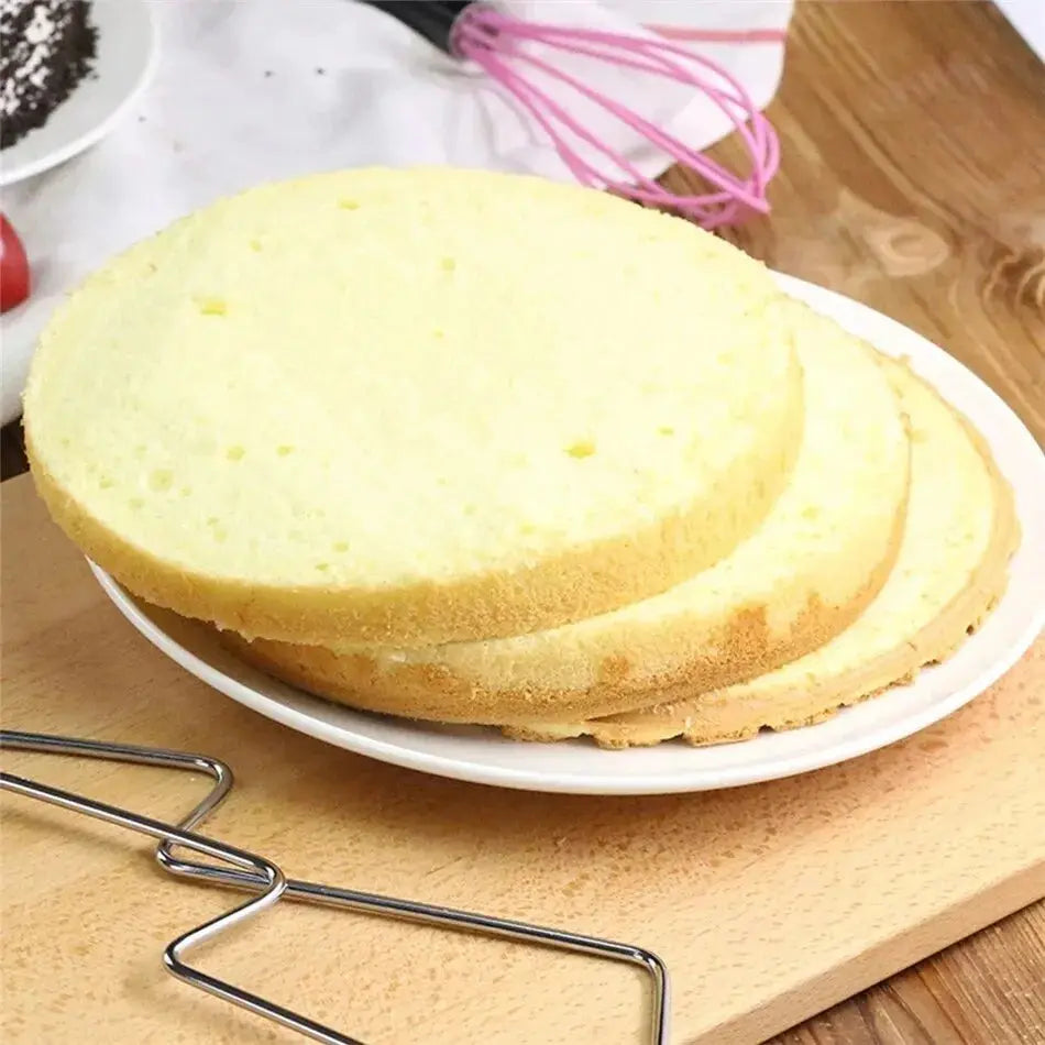 Adjustable Stainless Steel Cake Slicer for Precise and Even Layer Cutting EZ Carthub