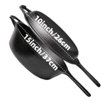 3 Piece Cast Iron Skillet Set for Oven Grill and Campfire Cooking EZ Carthub