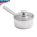 Stainless Steel Saucepan with Straining Lid for Efficient Everyday Cooking EZ Carthub