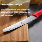 Stainless Steel Serrated Steak Knife for Effortless Cutting and Everyday Use EZ Carthub