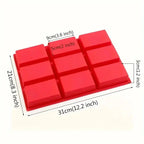 9 Cavity Silicone Mini Loaf Pan for Baking and Easy Cleanup EZ Carthub