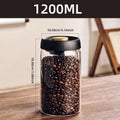 Vacuum Sealed Glass Storage Jar for Coffee Beans Tea and Dry Foods EZ Carthub