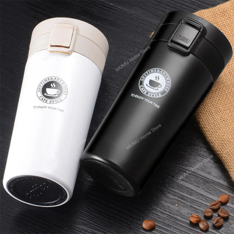 380ml/510ml Stainless Steel Thermal Mug for Hot and Cold Drinks EZ Carthub