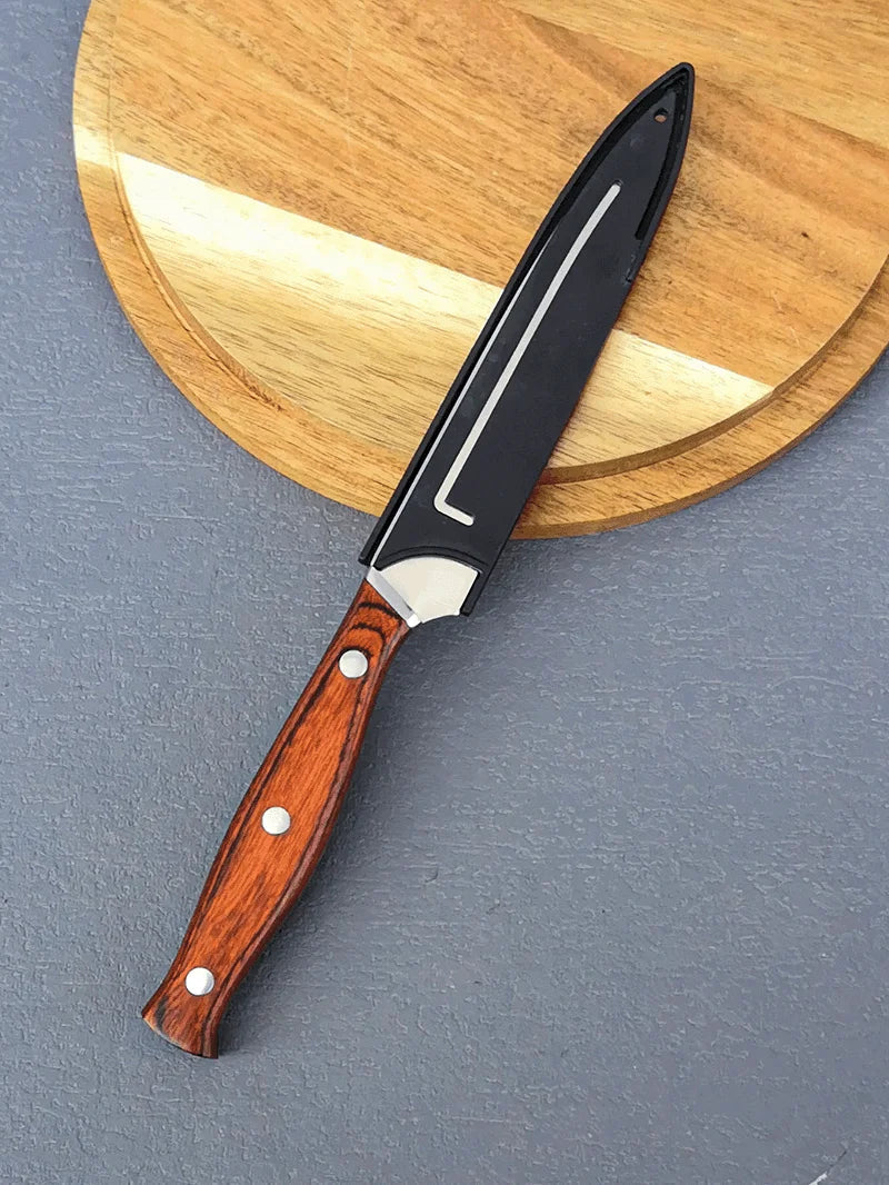 67 Layer Damascus Steel Utility Knife for Precision Cutting and Food Preparation EZ Carthub