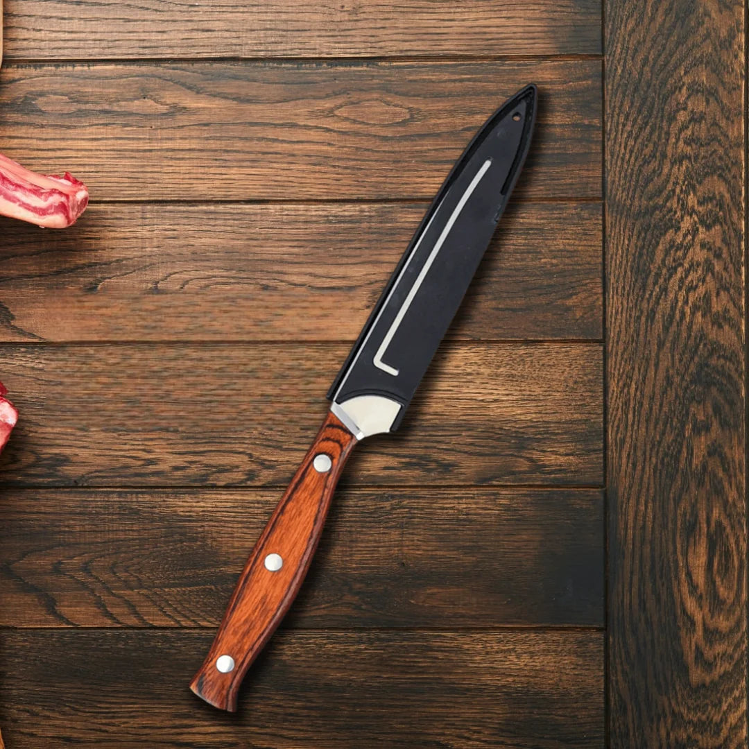 67 Layer Damascus Steel Utility Knife for Precision Cutting and Food Preparation EZ Carthub