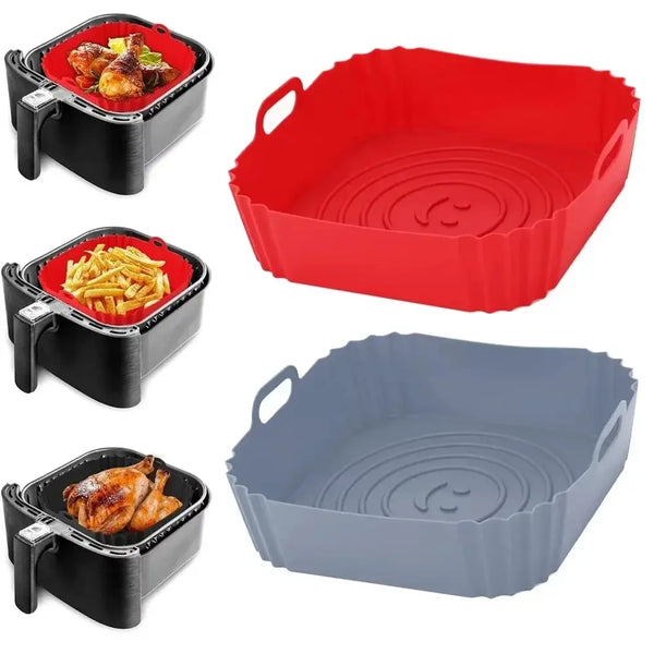 Reusable Silicone Air Fryer Liner for Easy Baking and Cooking EZ Carthub