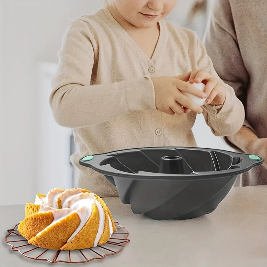 High Temperature Silicone Cake Mold for Baking Steamed Cakes and Desserts EZ Carthub