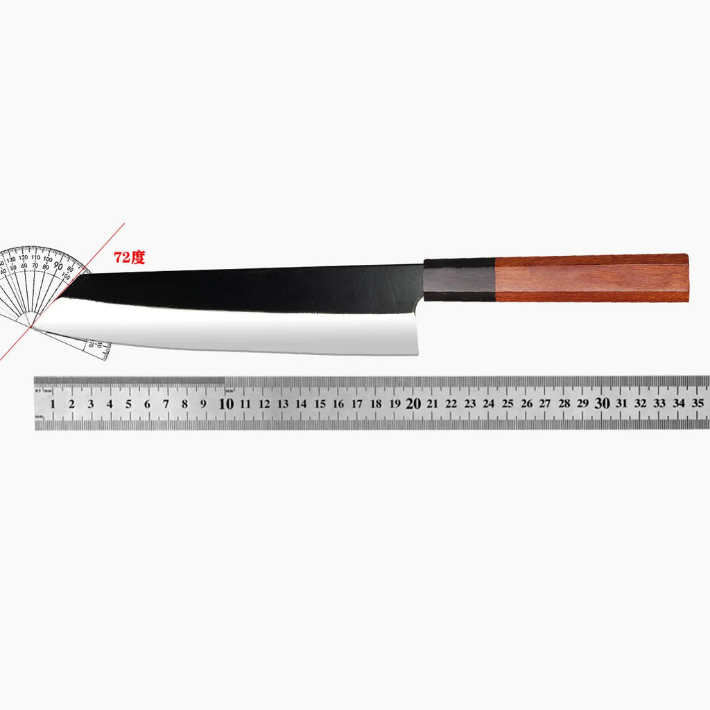 Japanese Kiritsuke Chef Knife with Octagon Handle for Precision Food Preparation EZ Carthub