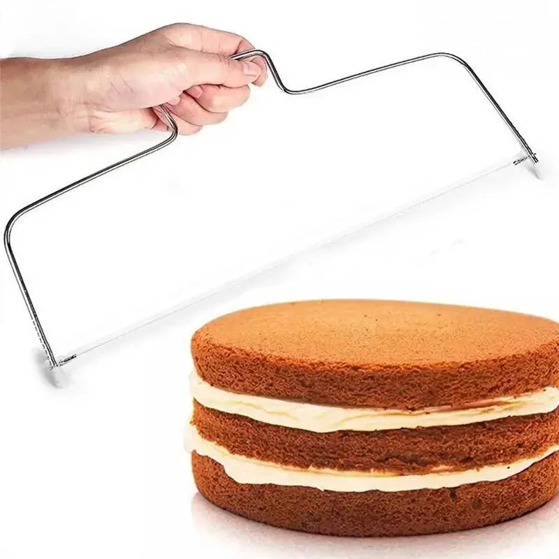 Adjustable Stainless Steel Cake Slicer for Precise and Even Layer Cutting EZ Carthub