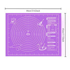 Food Grade Nonstick Baking Mat for Easy Kneading and Dough Preparation EZ Carthub