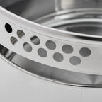Stainless Steel Saucepan with Straining Lid for Efficient Everyday Cooking EZ Carthub