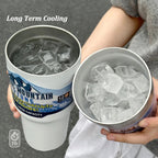 Stainless Steel Insulated Thermos Cup with Straw for Travel and Daily Use EZ Carthub