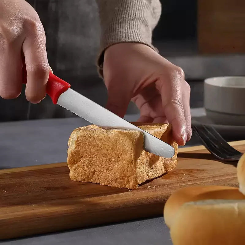 Stainless Steel Serrated Steak Knife for Effortless Cutting and Everyday Use EZ Carthub
