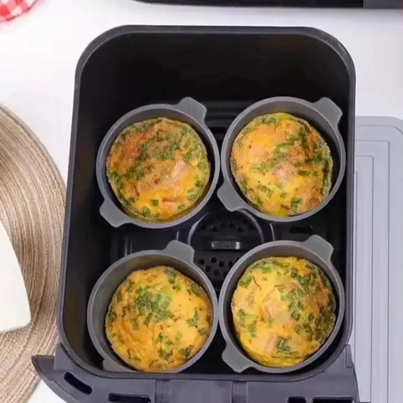 Silicone Ramekins for Air Fryer Baking and Easy Food Preparation EZ Carthub