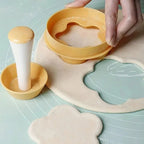 Dough Tamper and Flower Cutter Set for Baking and Pastry Making EZ Carthub
