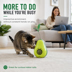 Avocado Cat Tumbler Toy