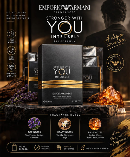 Emporio Armani Stronger With You Intensely Eau de Parfum 100ml for Men online store
